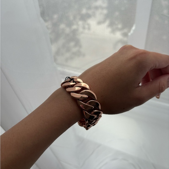 Marc by Marc Jacobs Chain Link Bracelet in Rose Gold - Picture 5 of 6